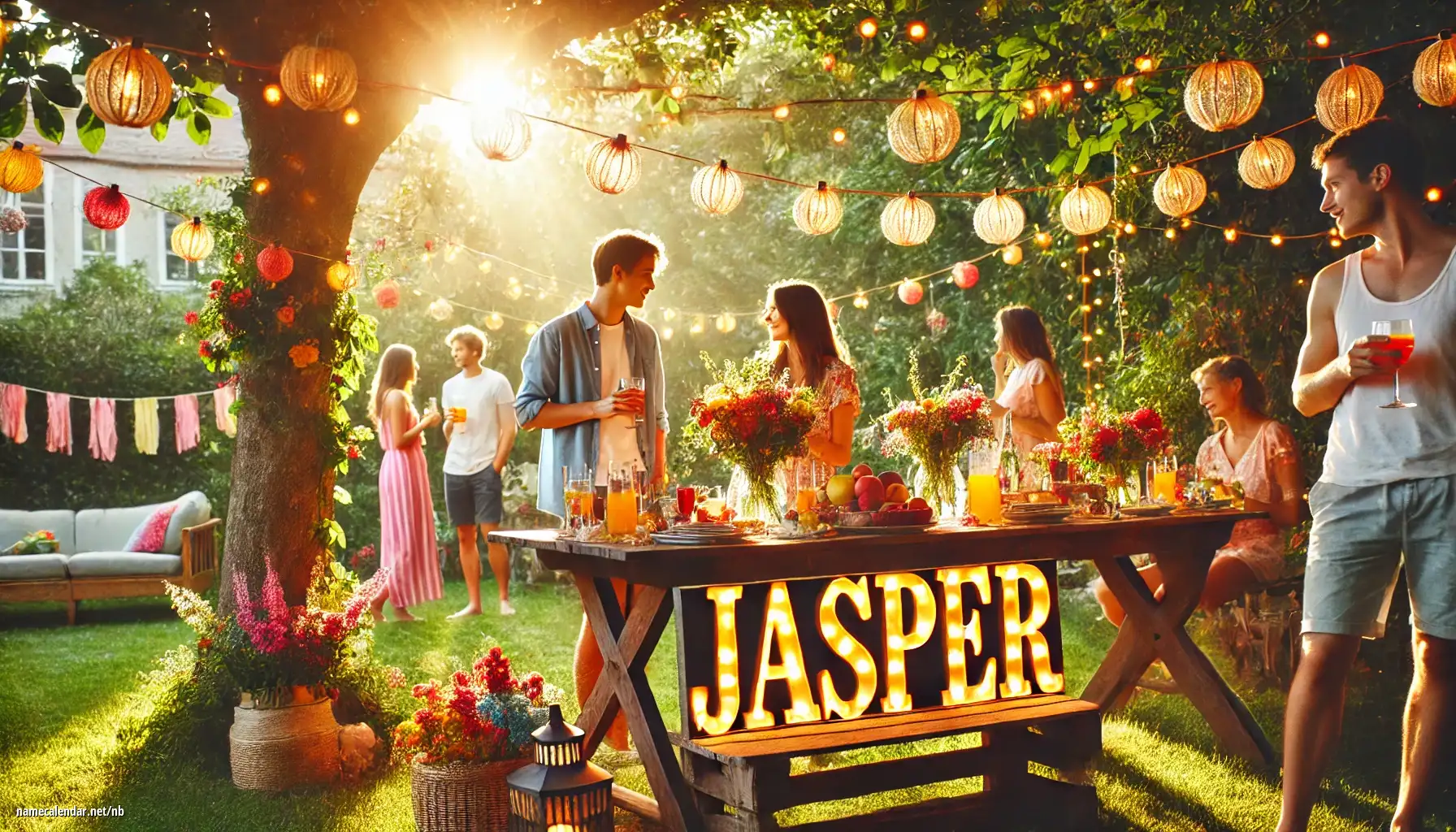 Feiring av navnedag og navn - Jasper