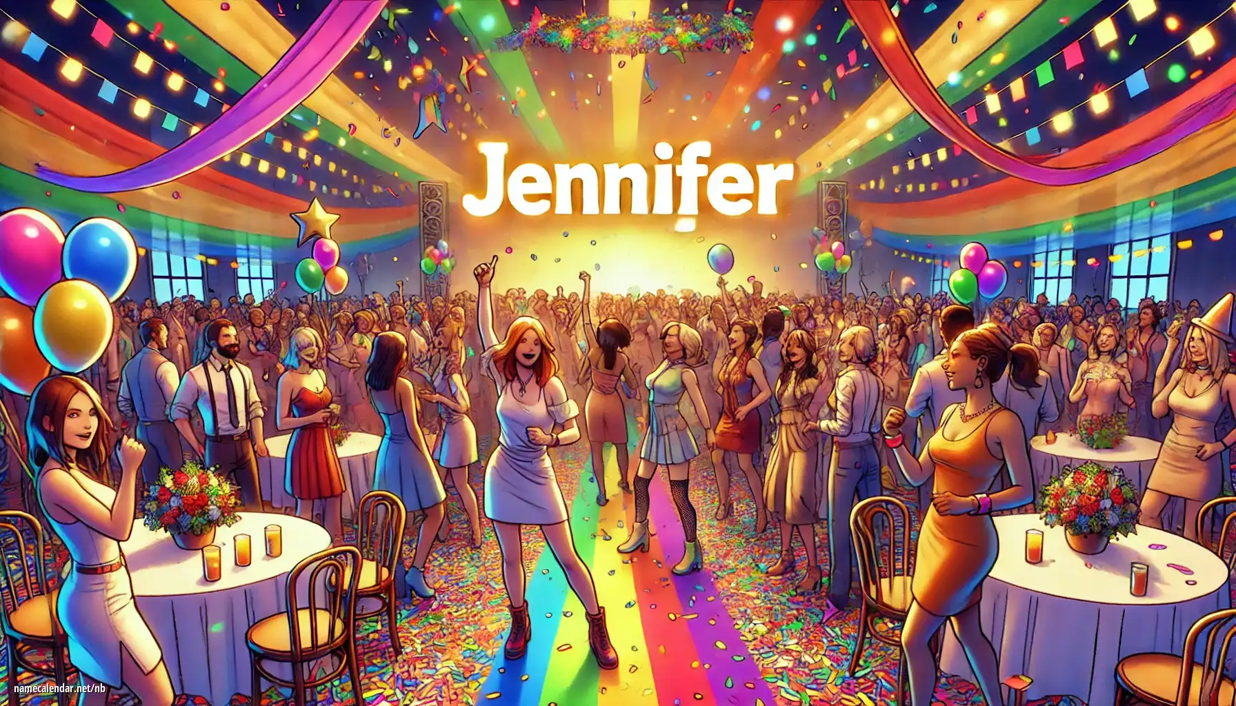 Feiring av navnedag og navn - Jennifer