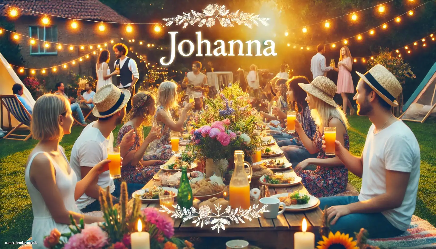 Feiring av navnedag og navn - Johanna