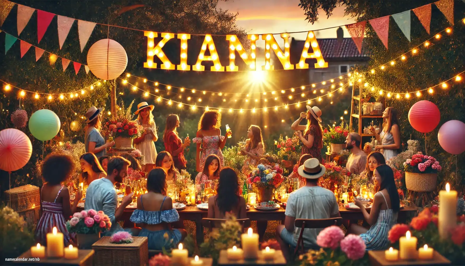 Feiring av navnedag og navn - Kianna