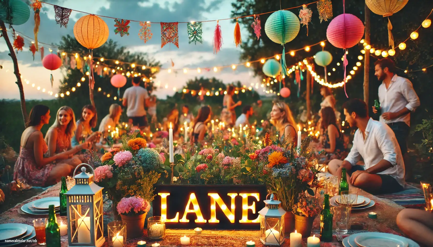 Feiring av navnedag og navn - Lane