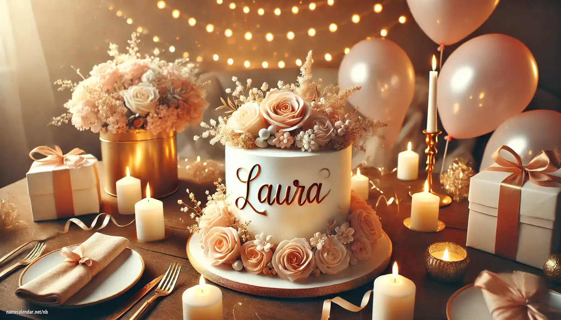 Feiring av navnedag og navn - Laura