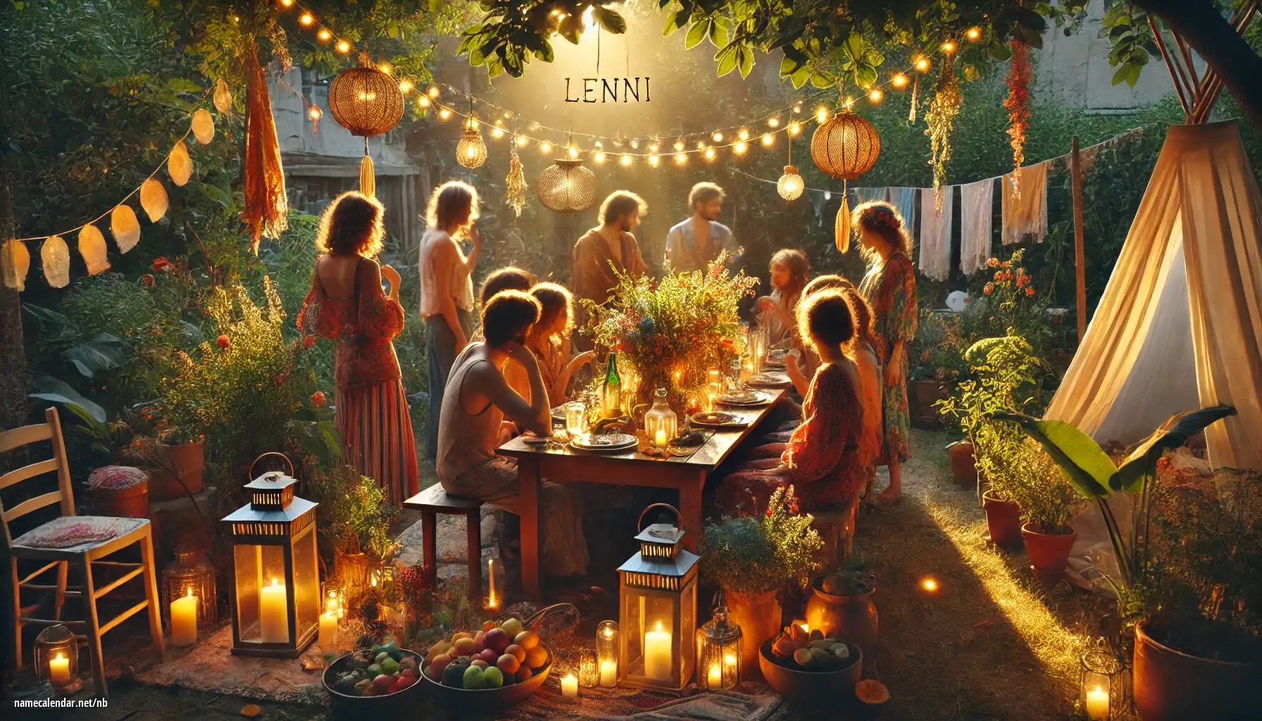 Feiring av navnedag og navn - Lenni