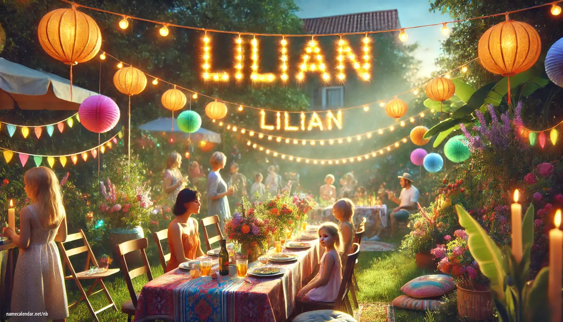 Feiring av navnedag og navn - Lilian