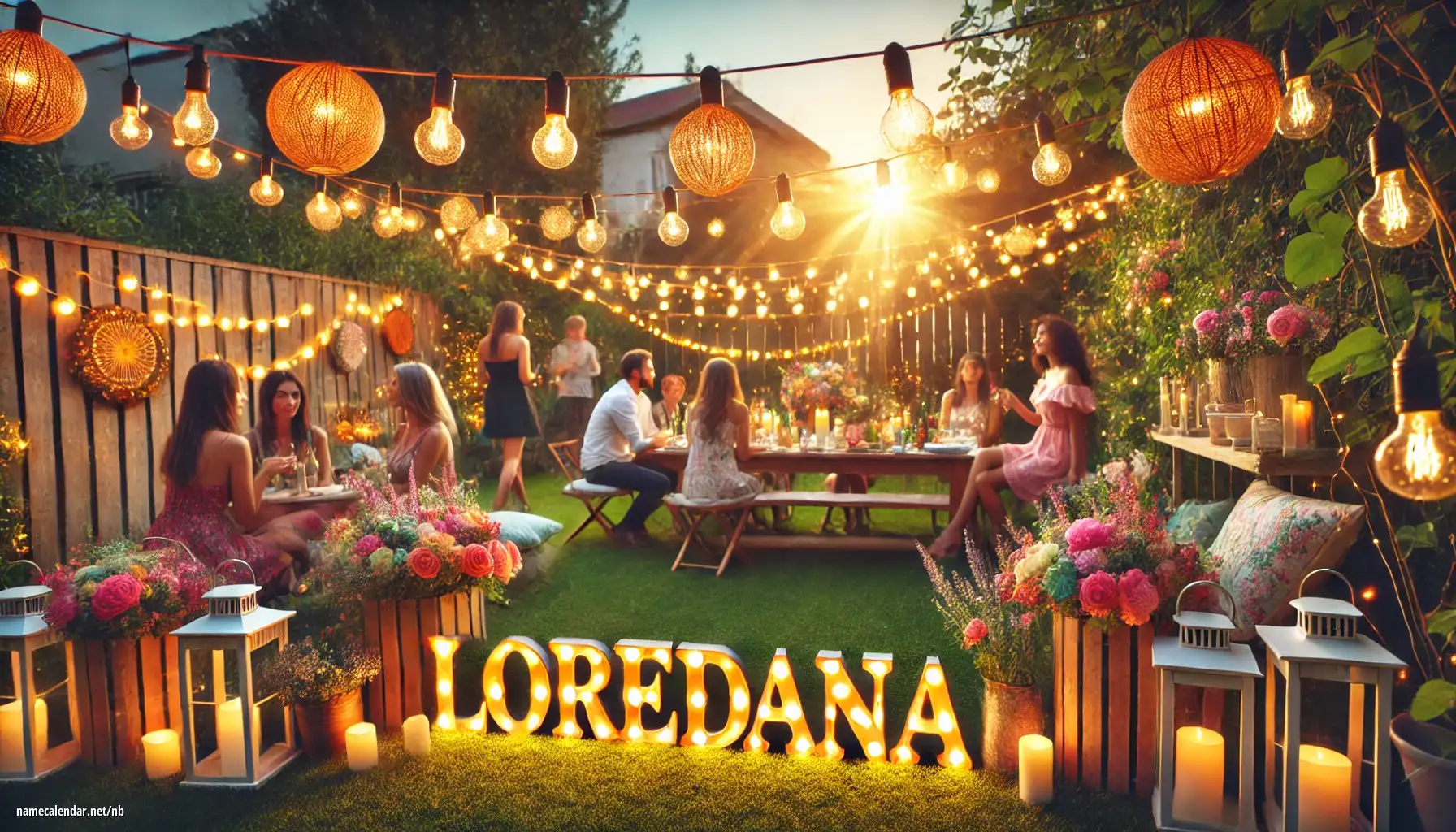 Feiring av navnedag og navn - Loredana