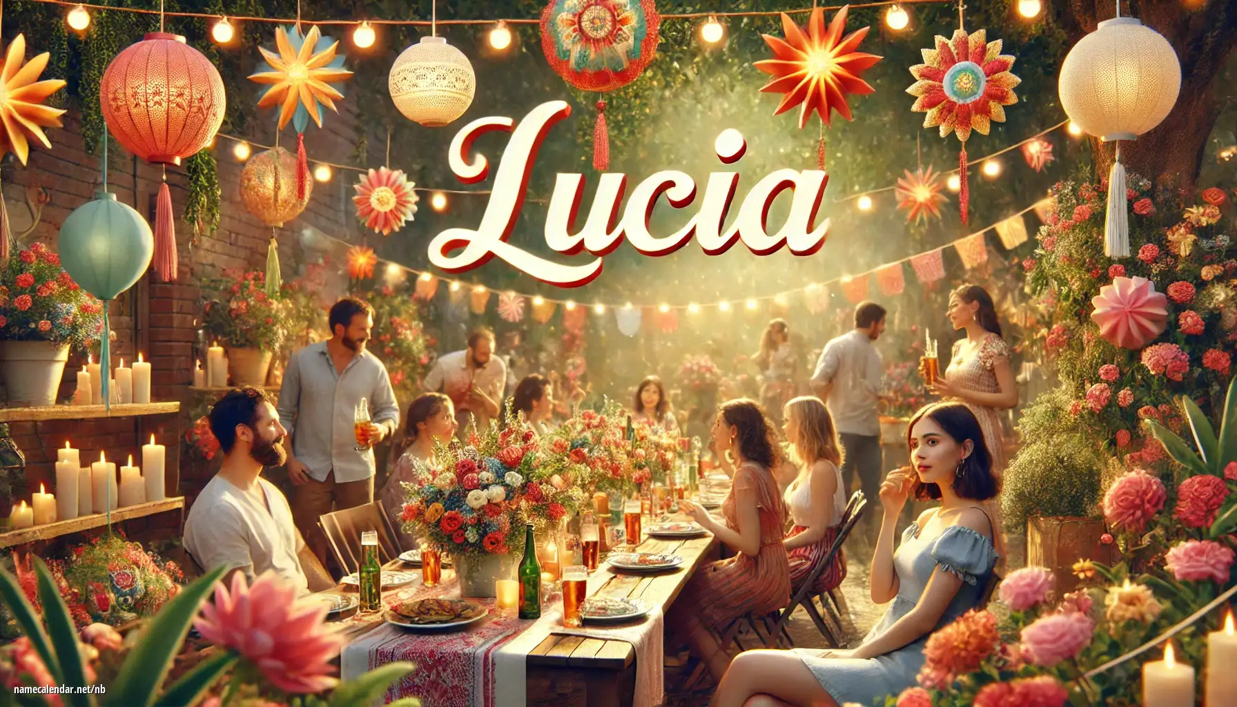 Feiring av navnedag og navn - Lucia