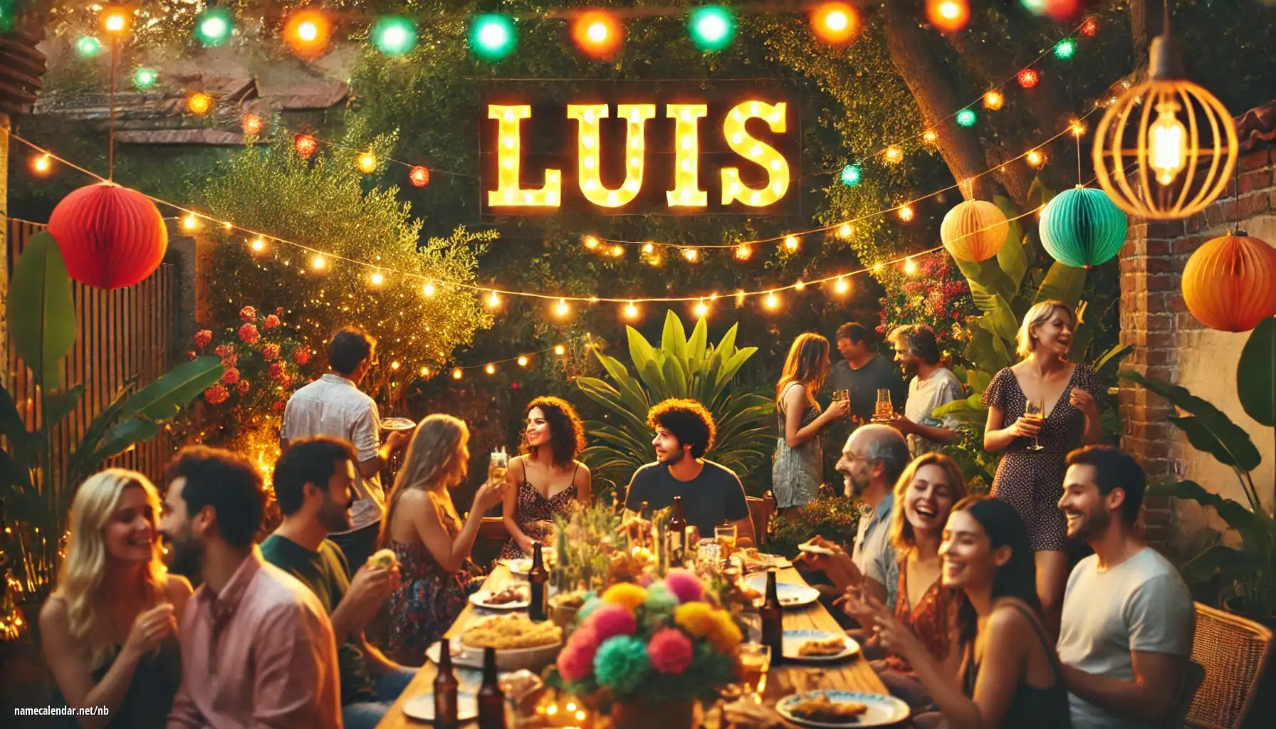 Feiring av navnedag og navn - Luis