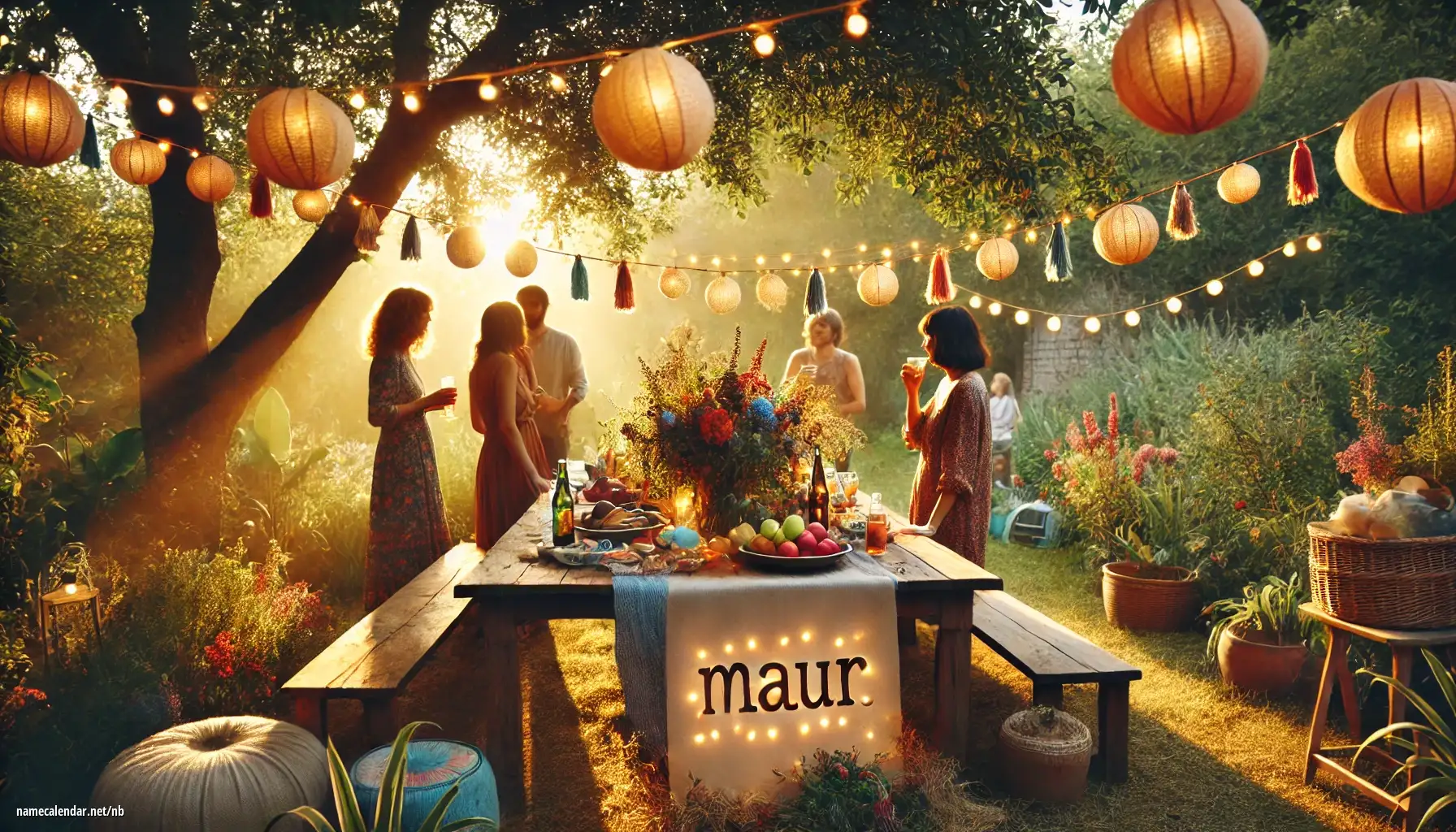 Feiring av navnedag og navn - Maur