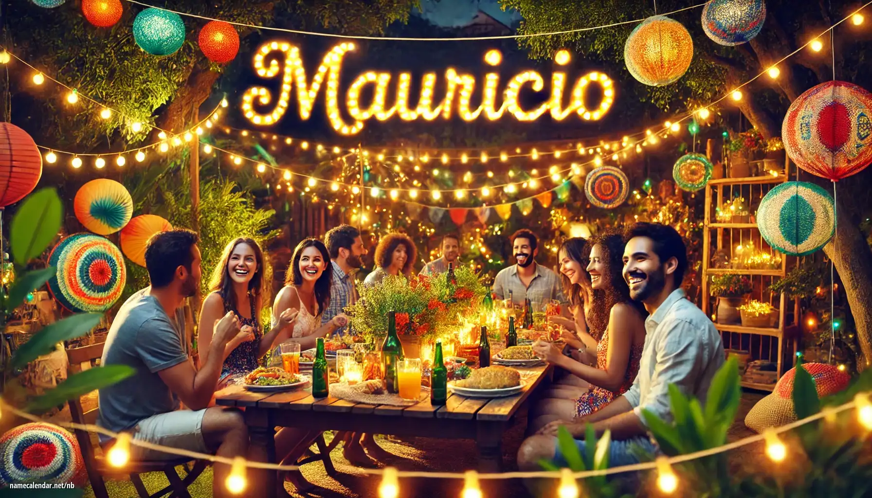 Feiring av navnedag og navn - Mauricio