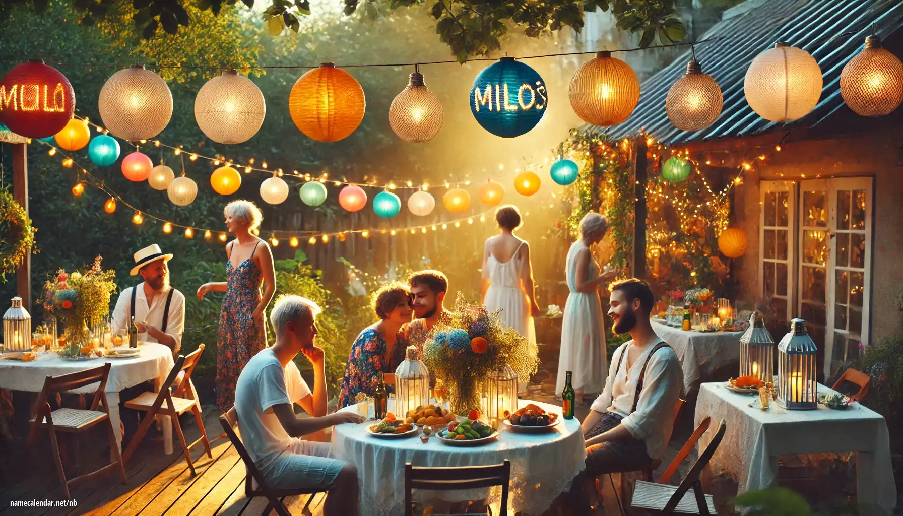 Feiring av navnedag og navn - Miloš