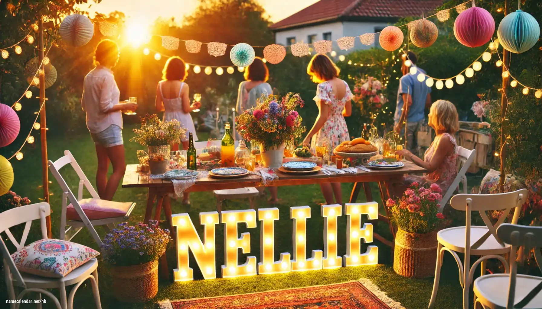 Feiring av navnedag og navn - Nellie