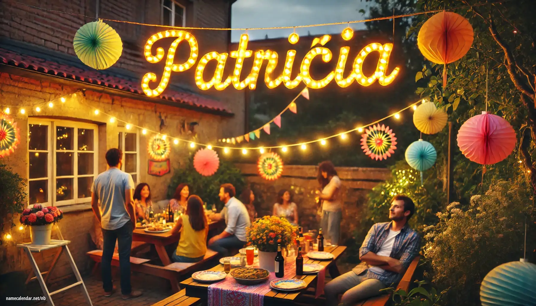 Feiring av navnedag og navn - Patrícia