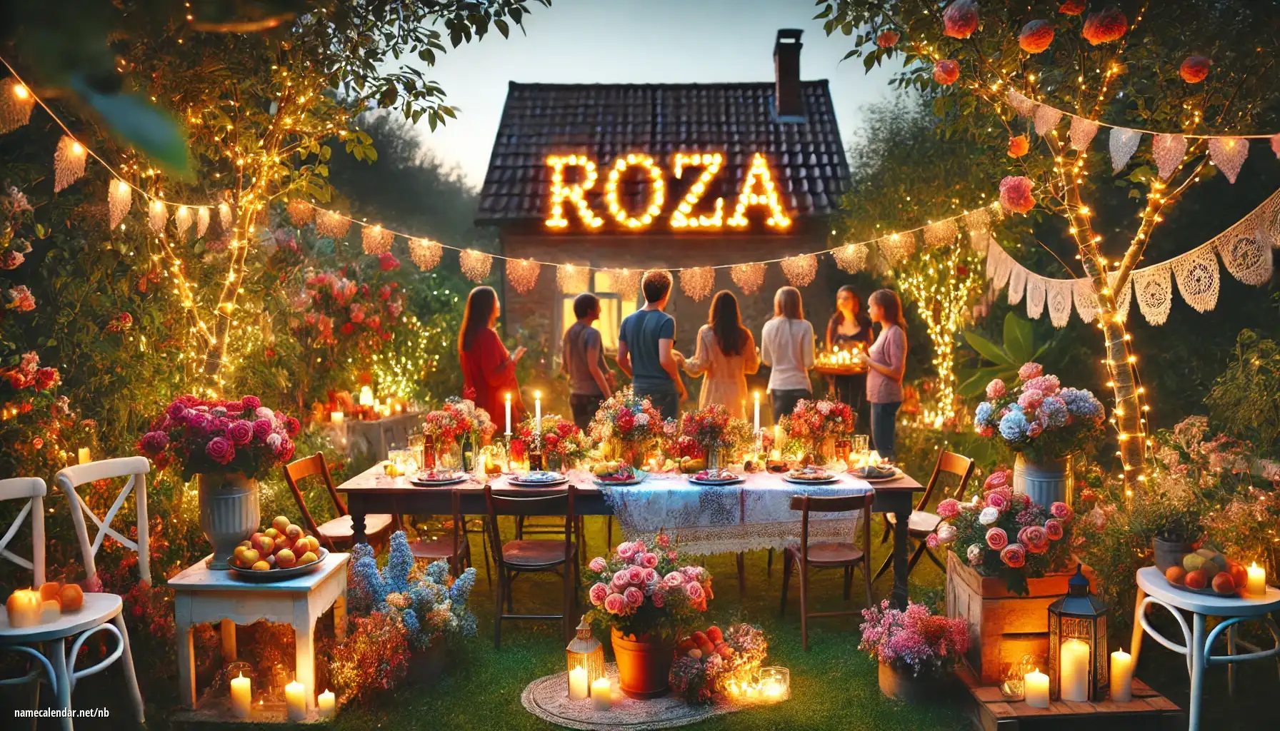 Feiring av navnedag og navn - Róża