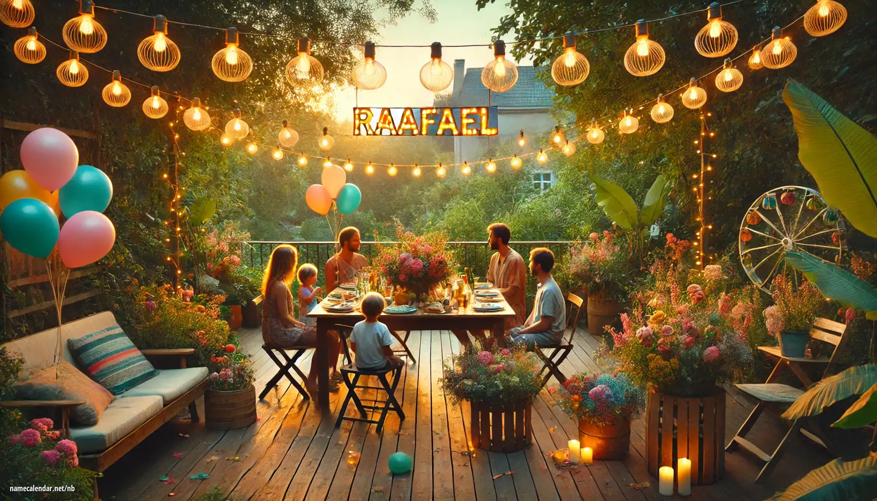 Feiring av navnedag og navn - Raafael