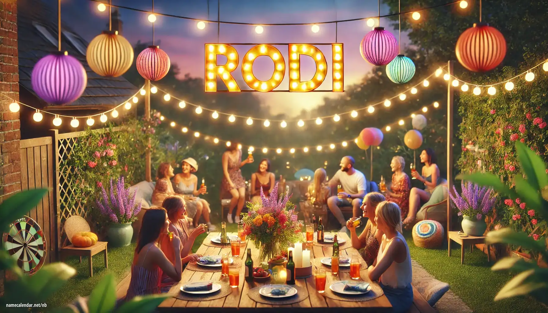 Feiring av navnedag og navn - Rodi