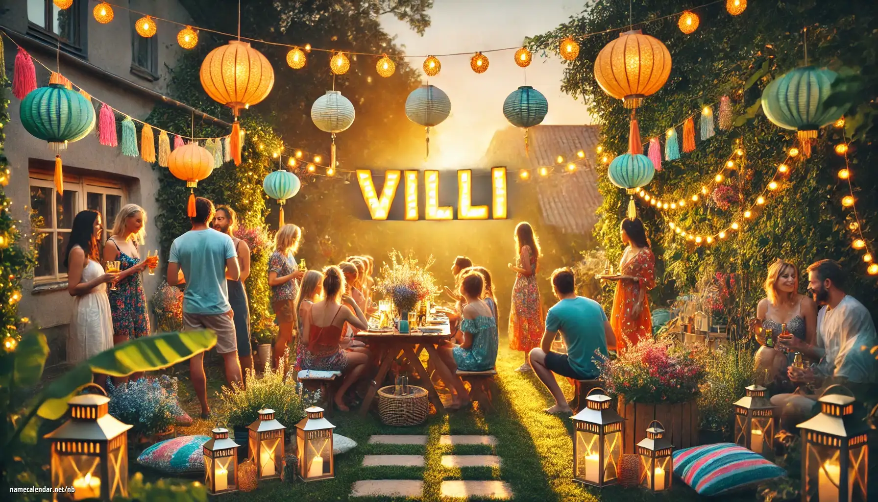 Feiring av navnedag og navn - Villi