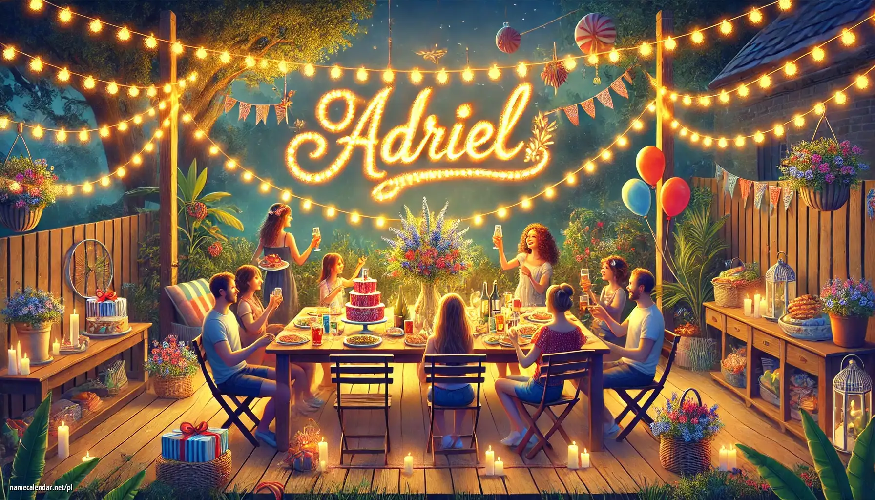 Uroczystość imieninowa i imieninowa - Adriel