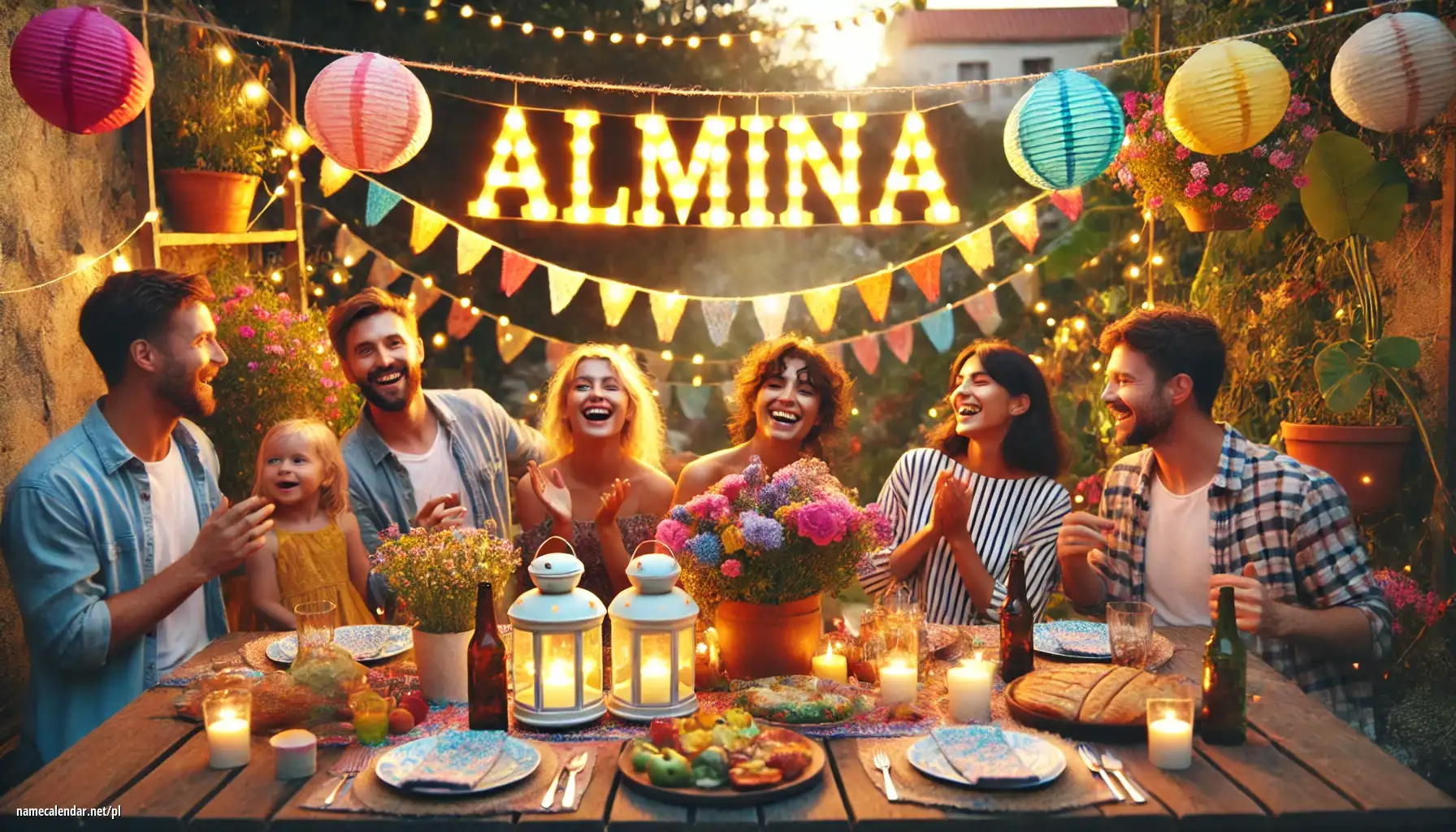 Uroczystość imieninowa i imieninowa - Almina