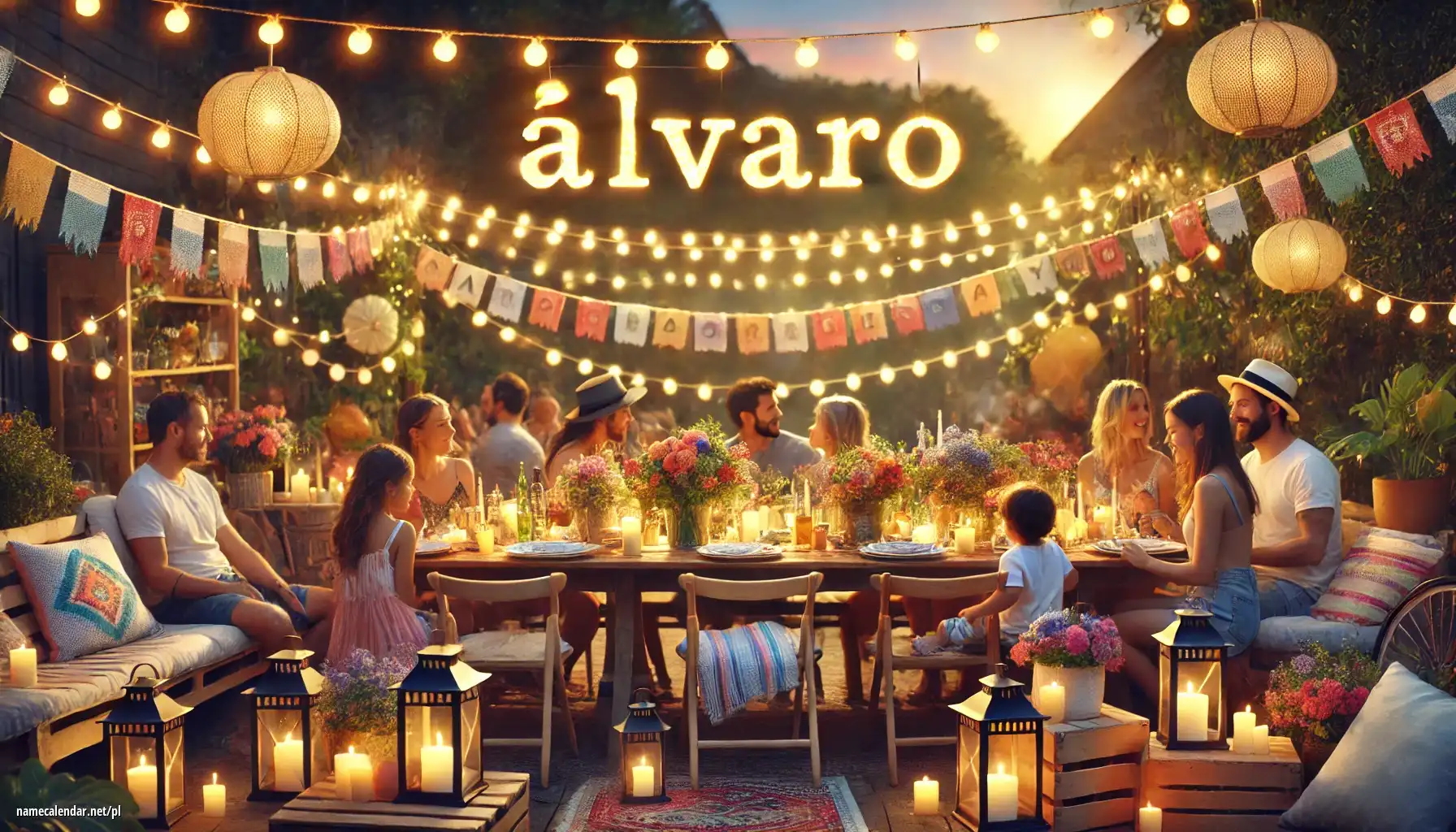 Uroczystość imieninowa i imieninowa - Alvaro