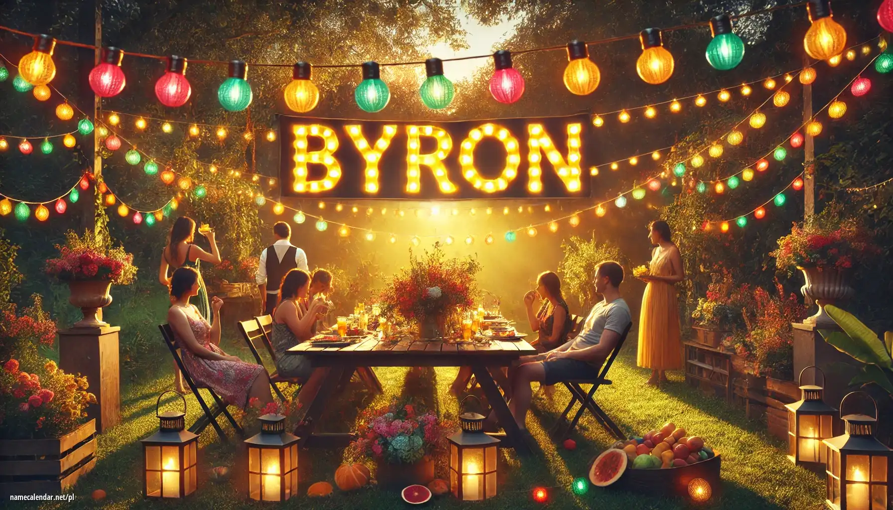 Uroczystość imieninowa i imieninowa - Byron