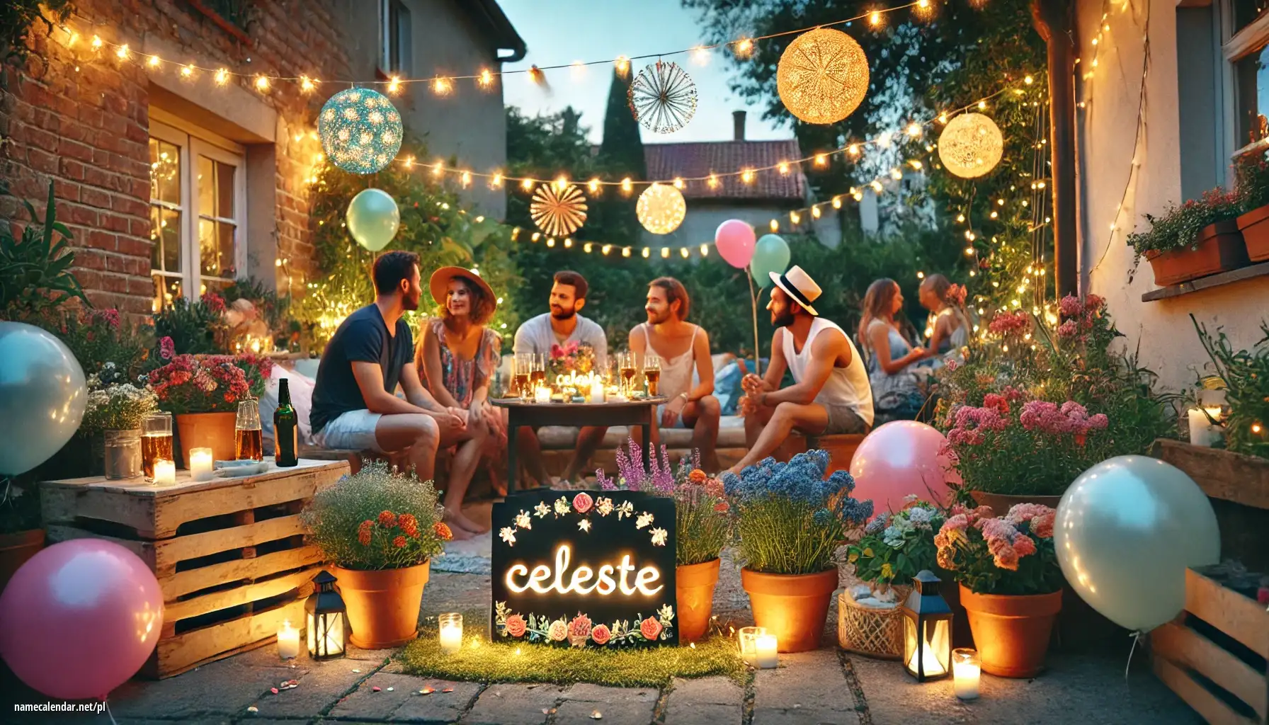 Uroczystość imieninowa i imieninowa - Celeste