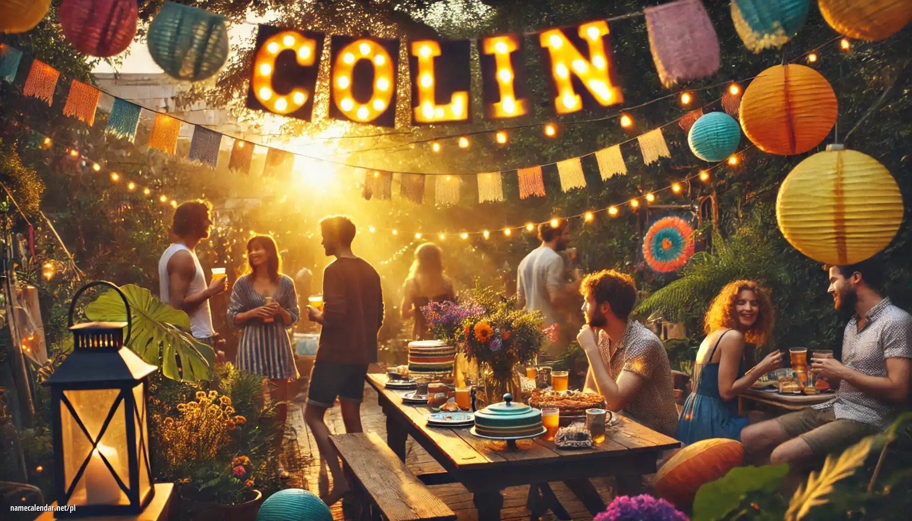 Uroczystość imieninowa i imieninowa - Colin