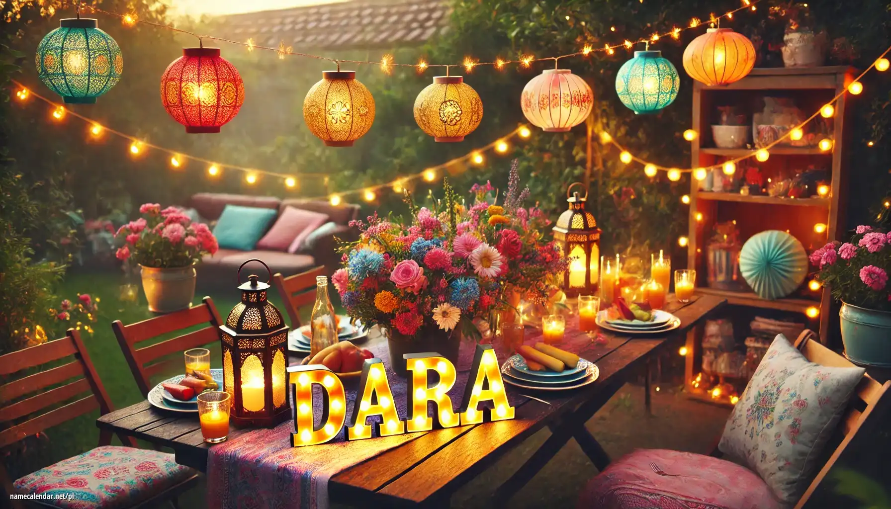 Uroczystość imieninowa i imieninowa - Dara