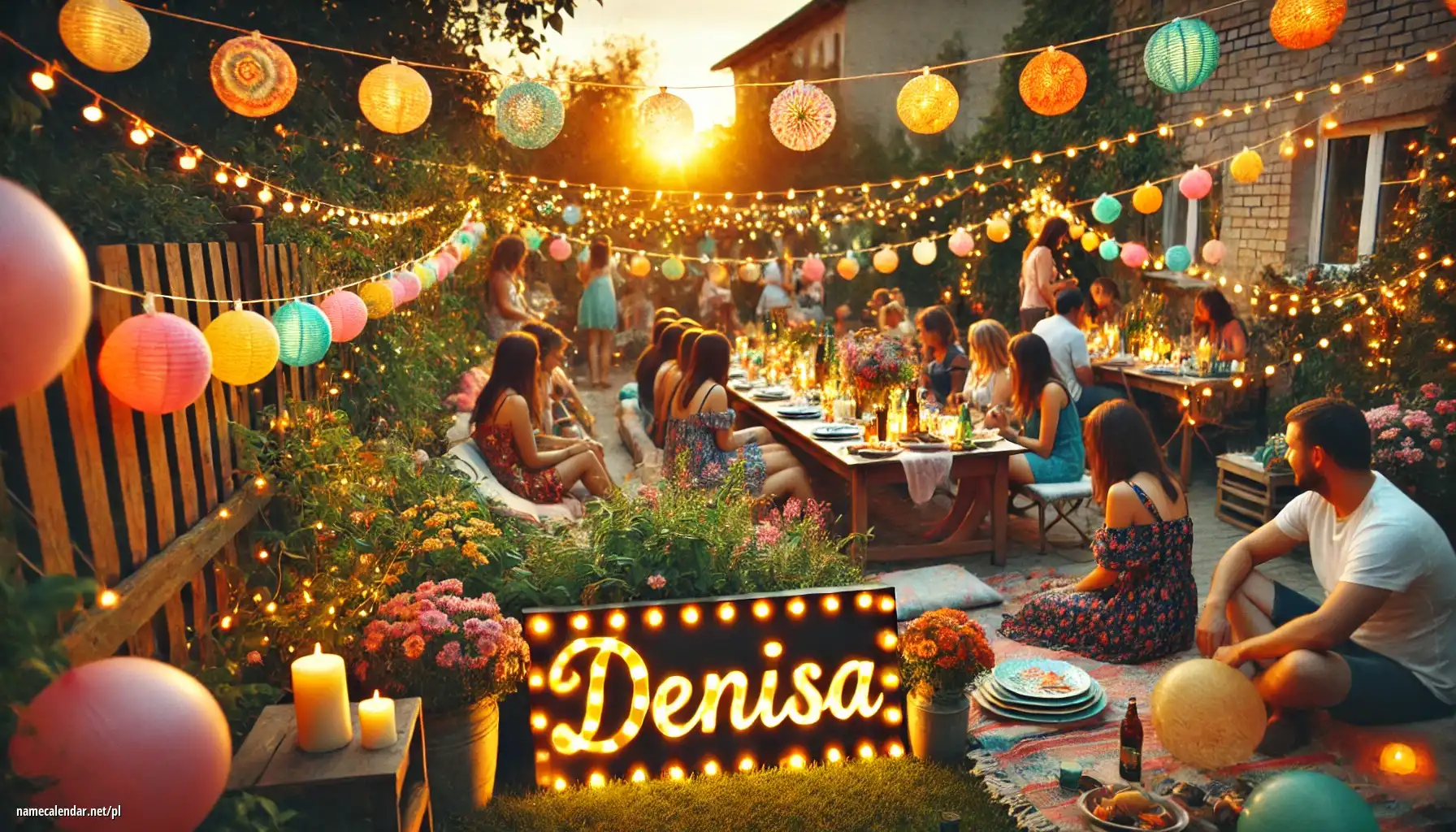 Uroczystość imieninowa i imieninowa - Denisa