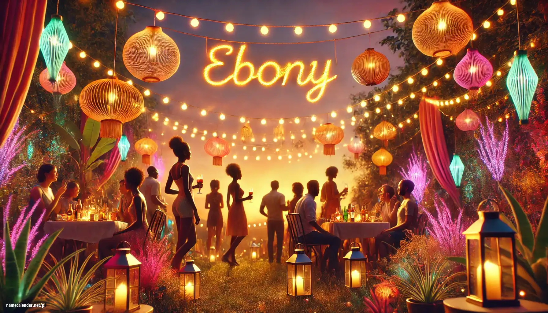 Uroczystość imieninowa i imieninowa - Ebony