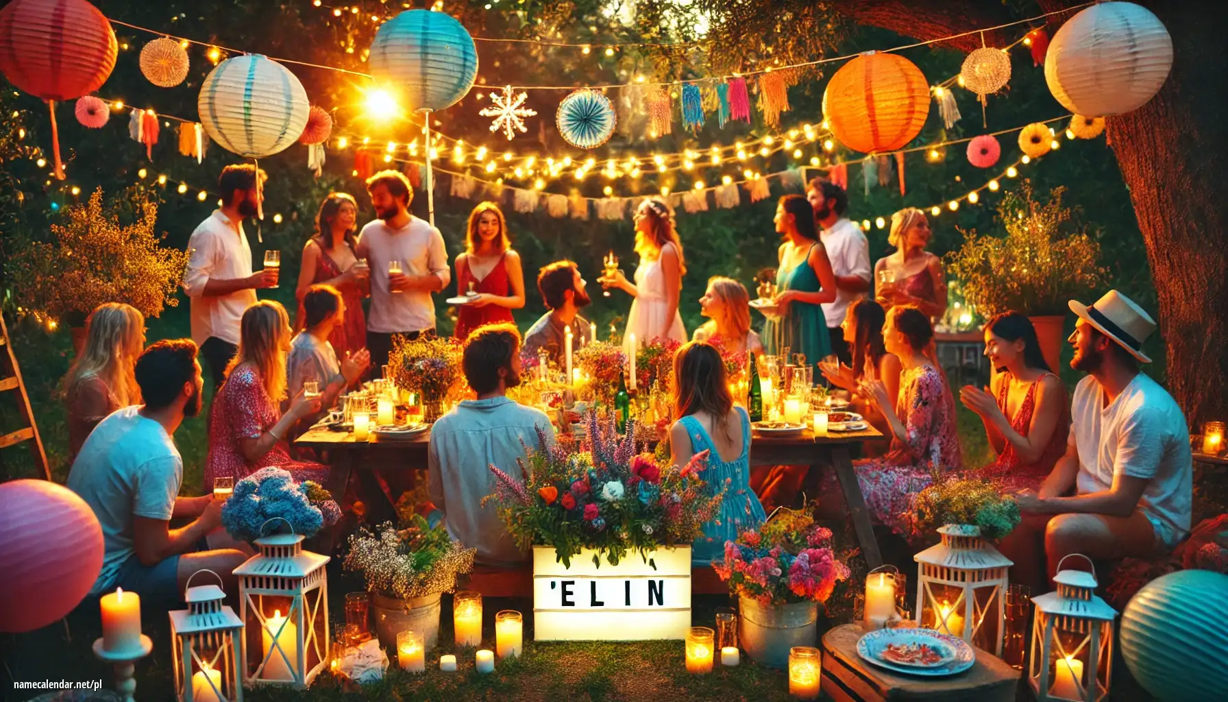 Uroczystość imieninowa i imieninowa - Elin