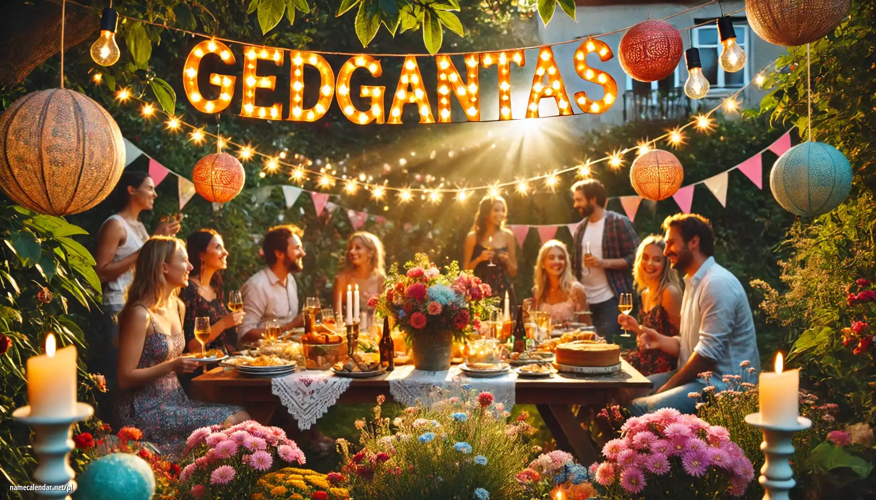 Uroczystość imieninowa i imieninowa - Gedgantas