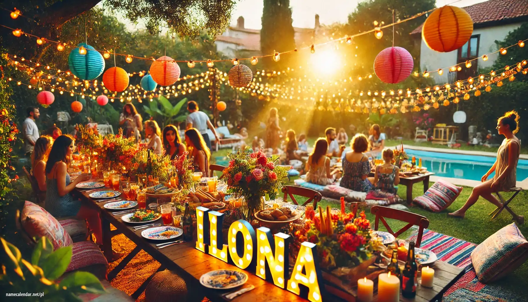 Uroczystość imieninowa i imieninowa - Ilona