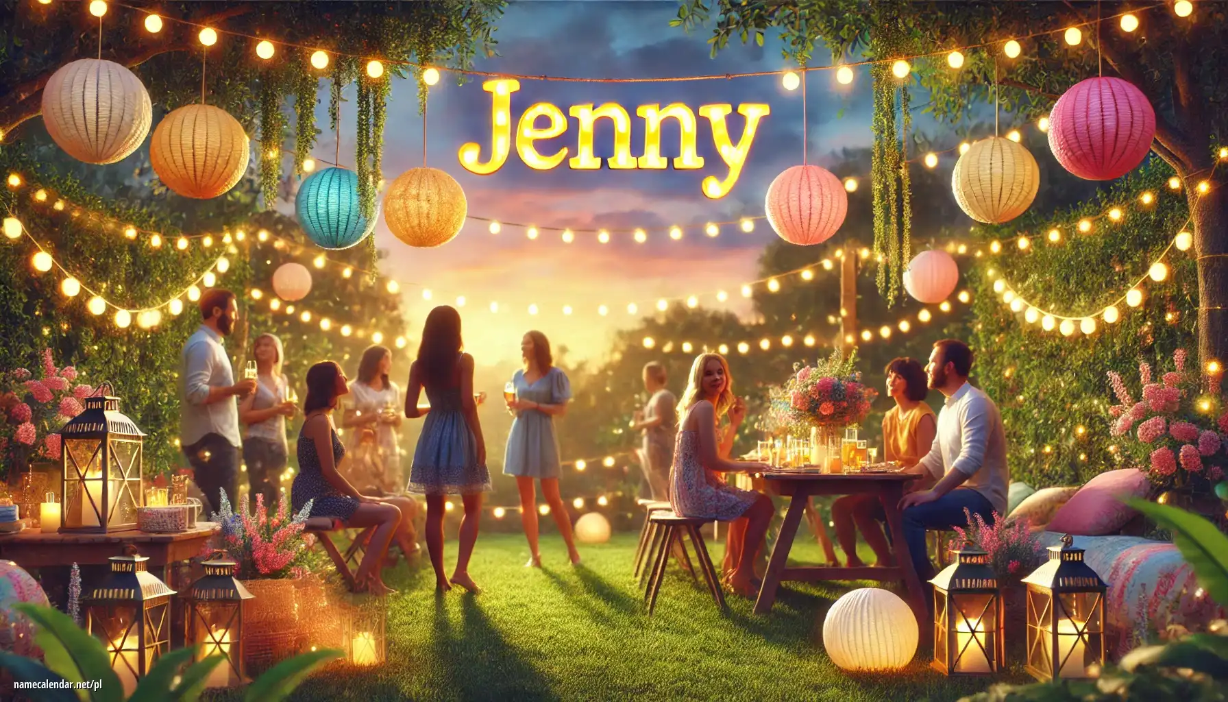 Uroczystość imieninowa i imieninowa - Jenny