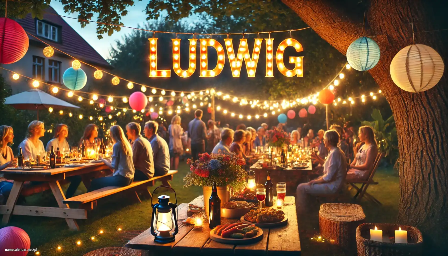 Uroczystość imieninowa i imieninowa - Ludwig