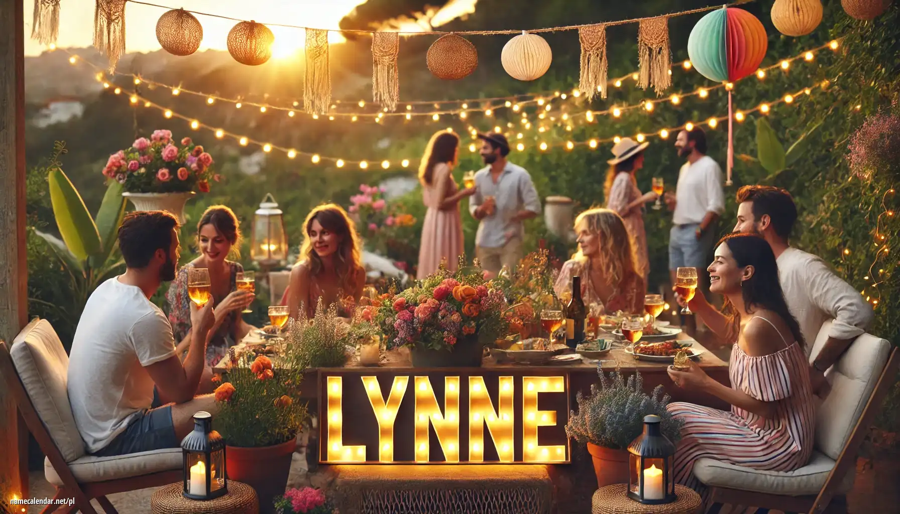 Uroczystość imieninowa i imieninowa - Lynne