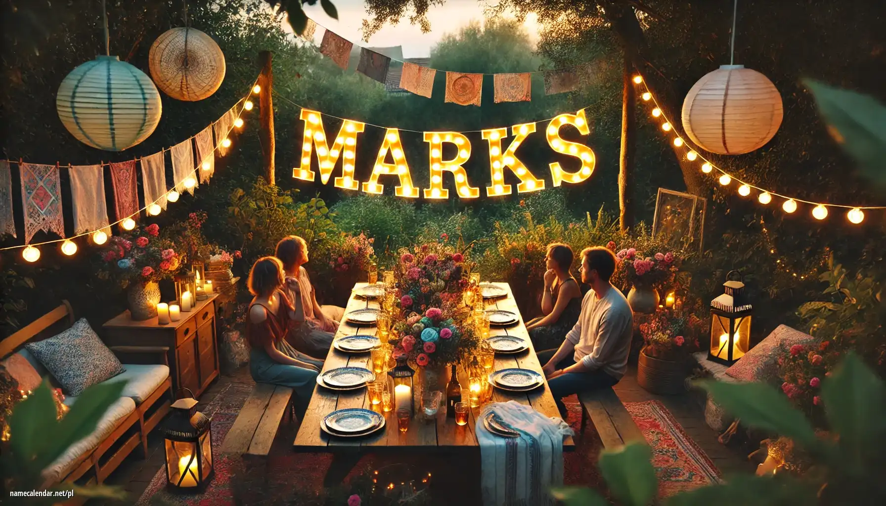 Uroczystość imieninowa i imieninowa - Marks