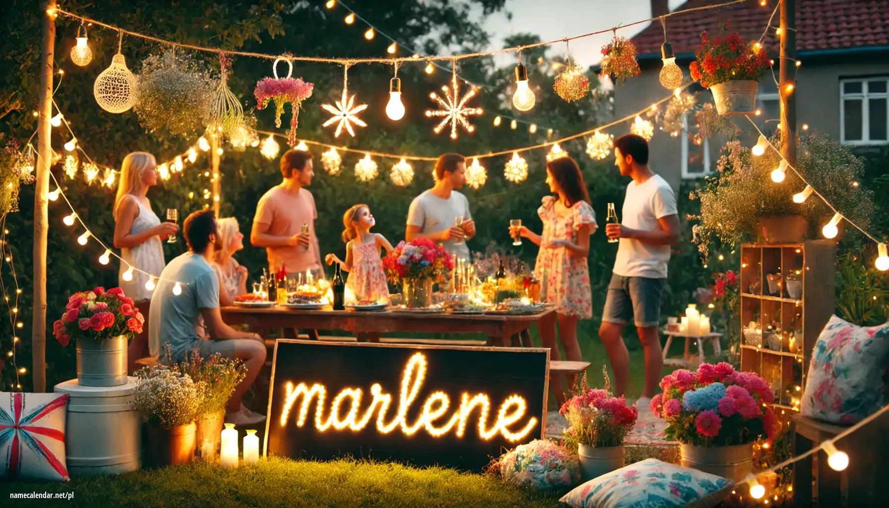 Uroczystość imieninowa i imieninowa - Marlene