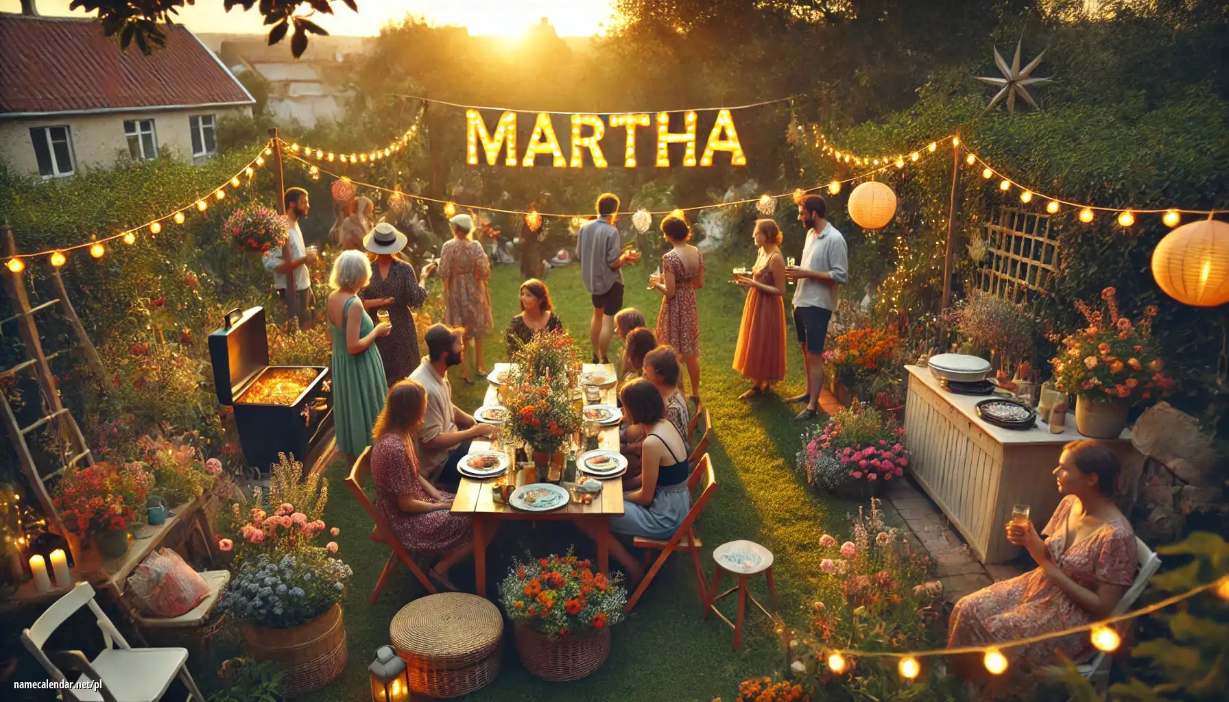 Uroczystość imieninowa i imieninowa - Martha