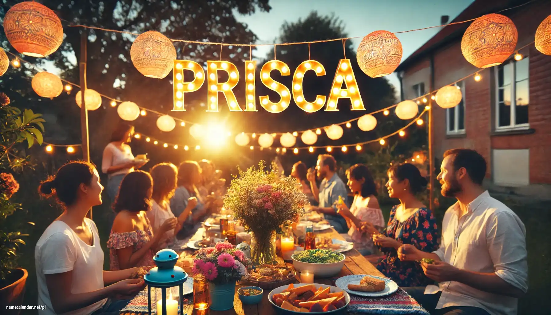 Uroczystość imieninowa i imieninowa - Prisca