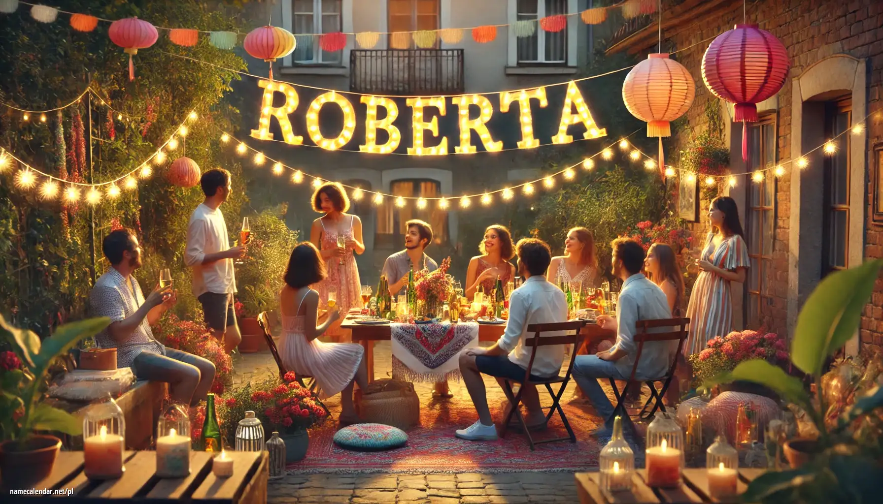 Uroczystość imieninowa i imieninowa - Roberta