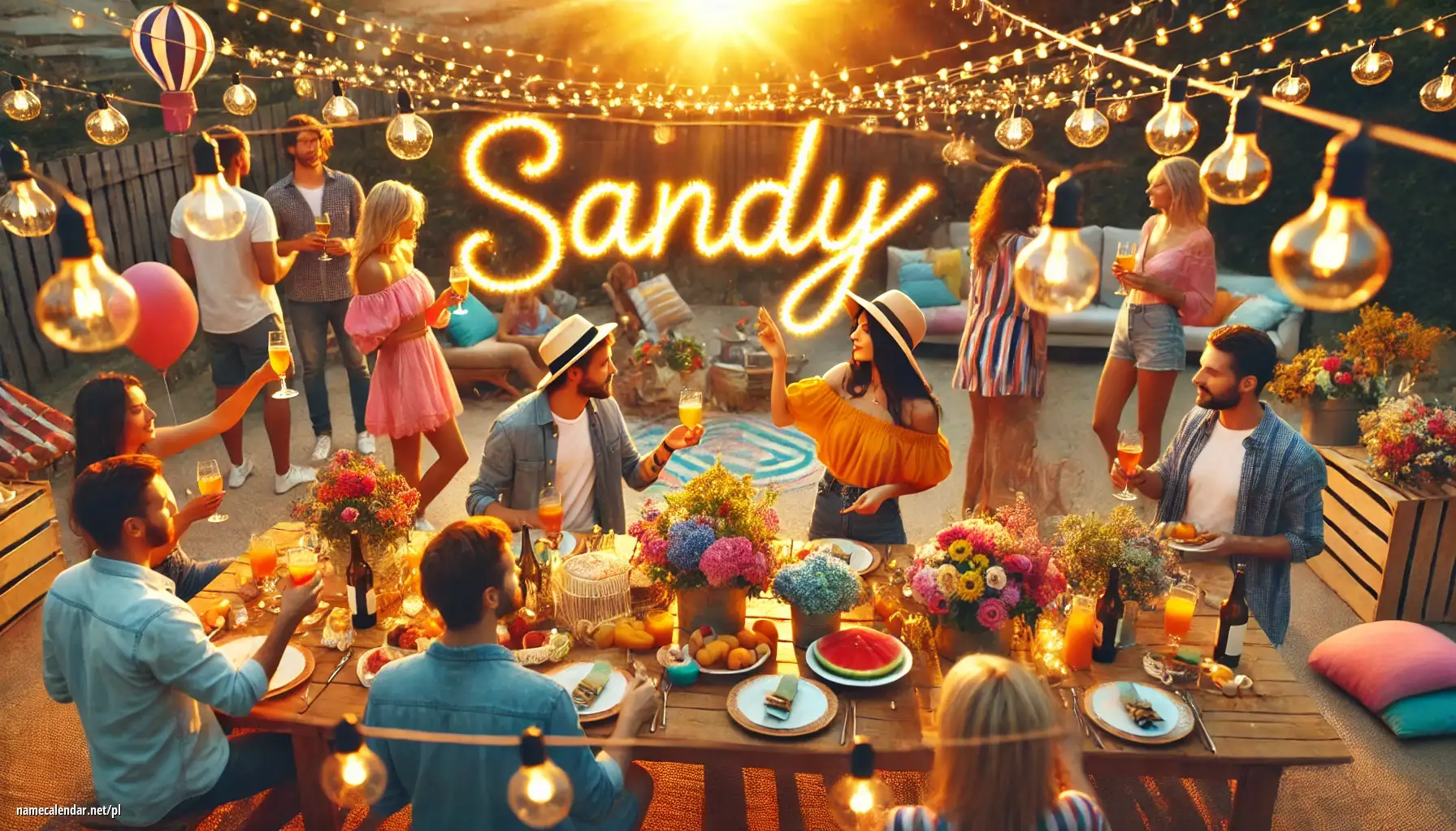 Uroczystość imieninowa i imieninowa - Sandy