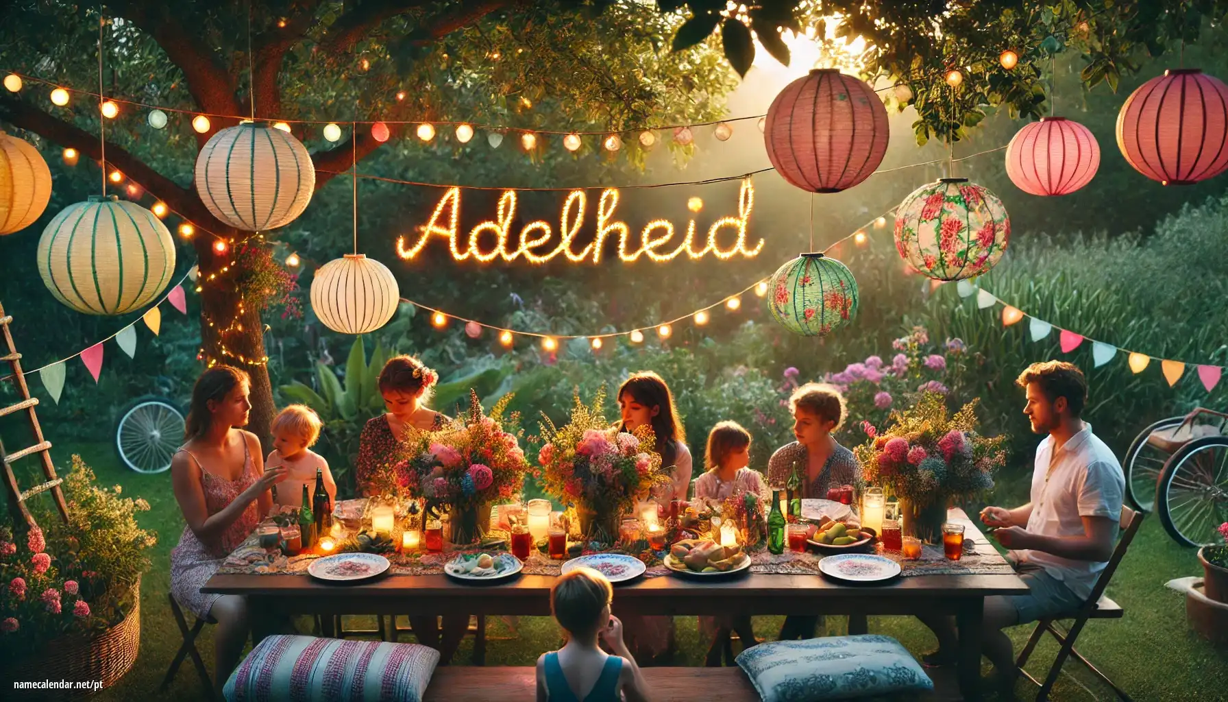 Celebração do dia do nome e nome - Adelheid