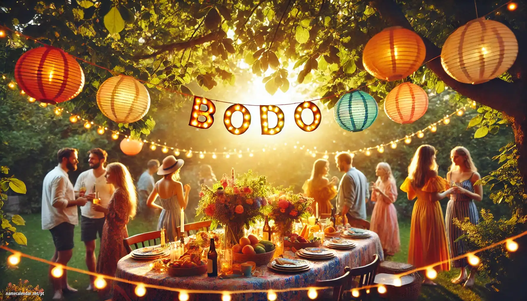 Celebração do dia do nome e nome - Bodo