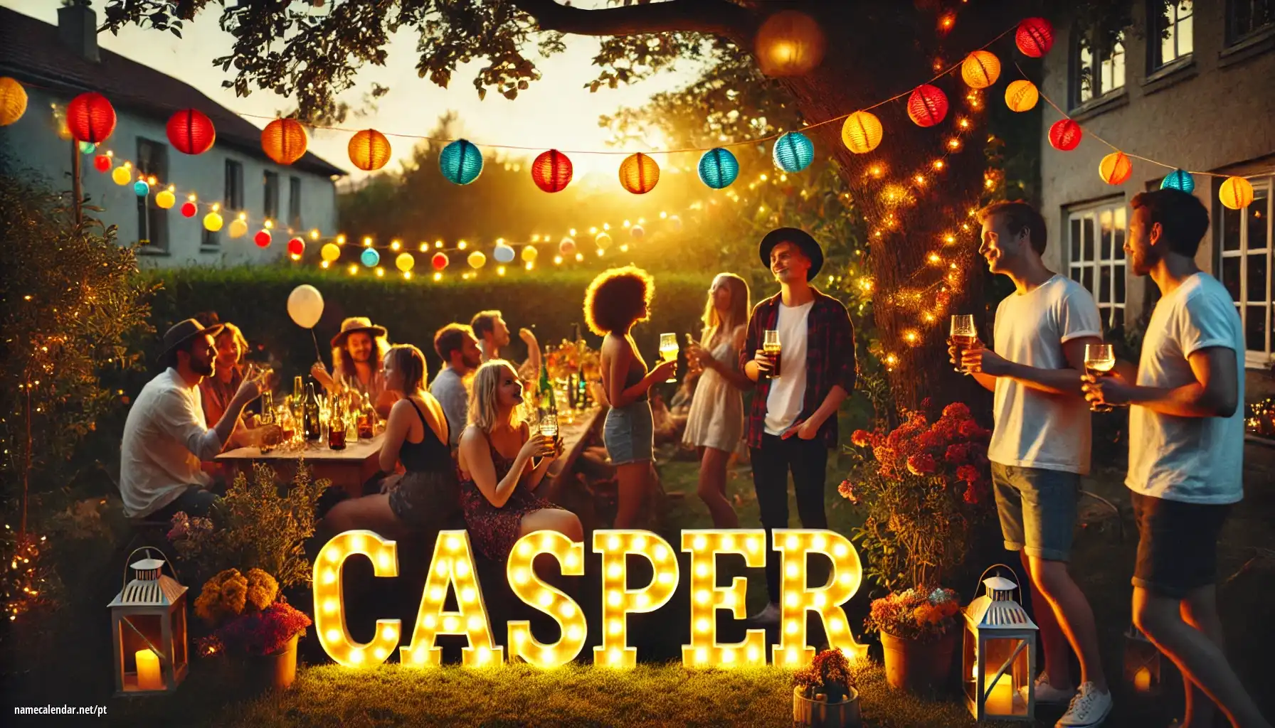 Celebração do dia do nome e nome - Casper