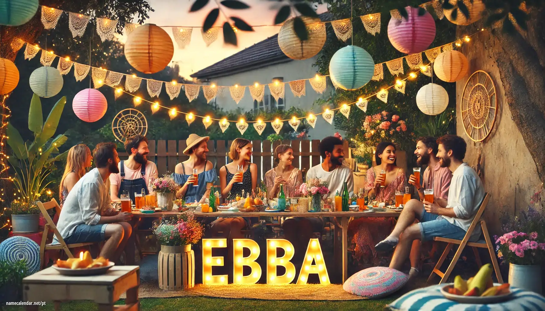 Celebração do dia do nome e nome - Ebba