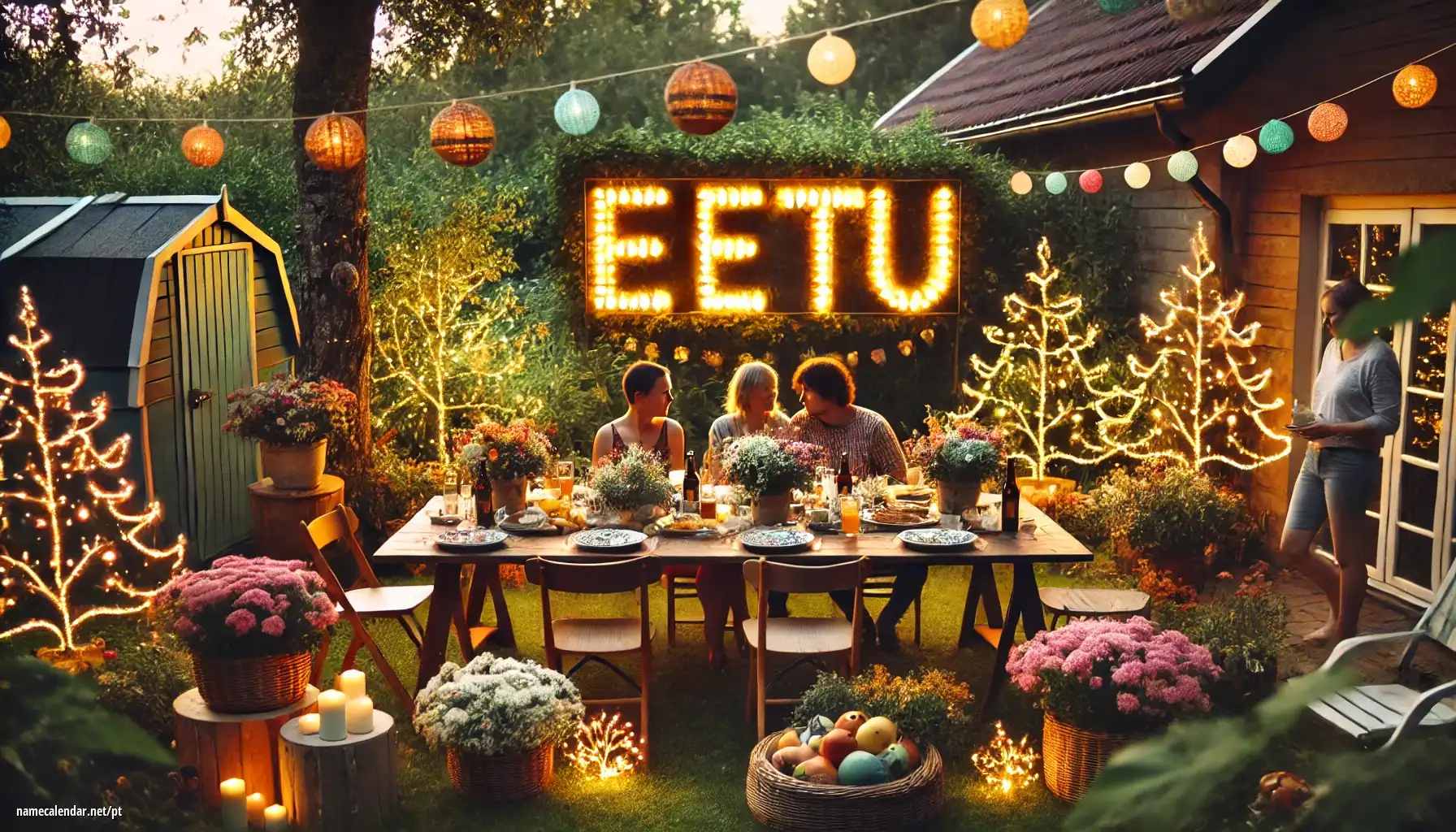 Celebração do dia do nome e nome - Eetu