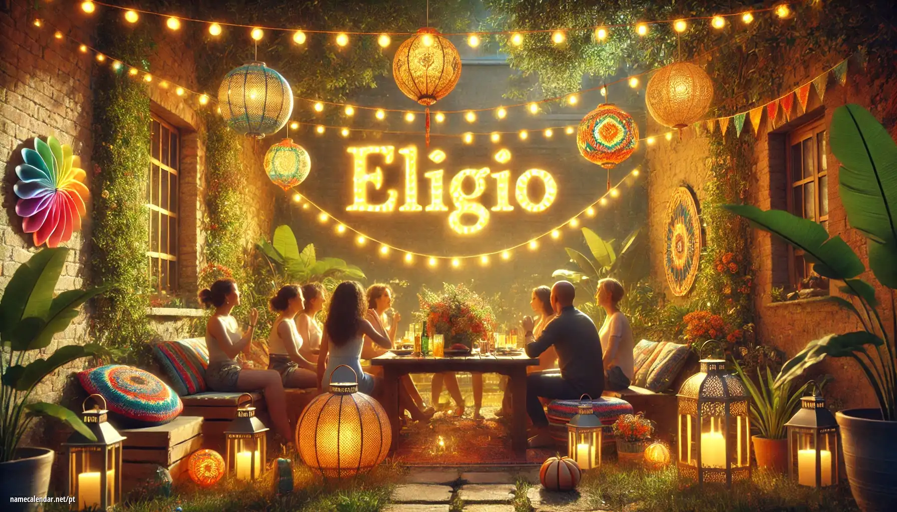 Celebração do dia do nome e nome - Eligio