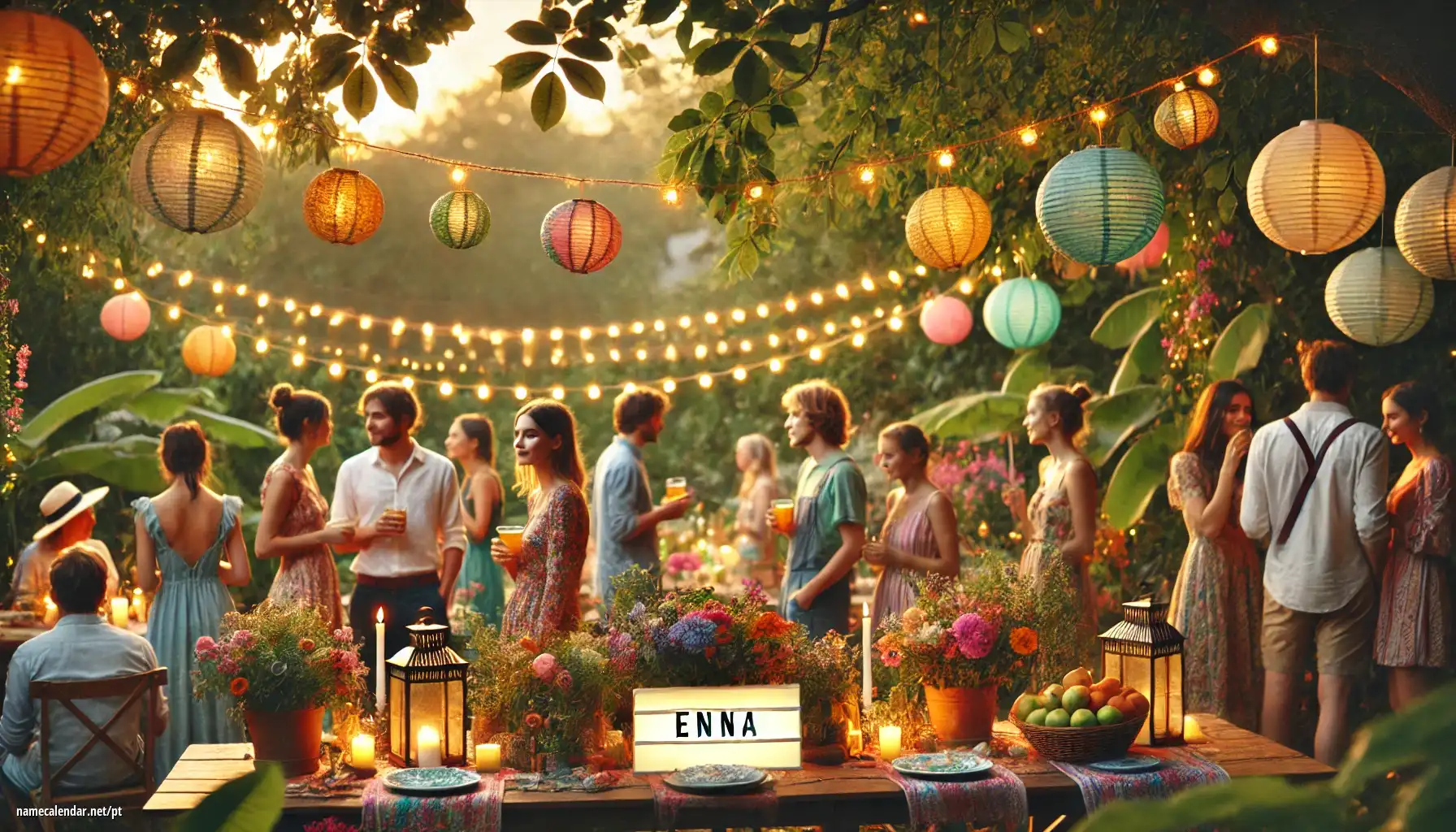 Celebração do dia do nome e nome - Enna