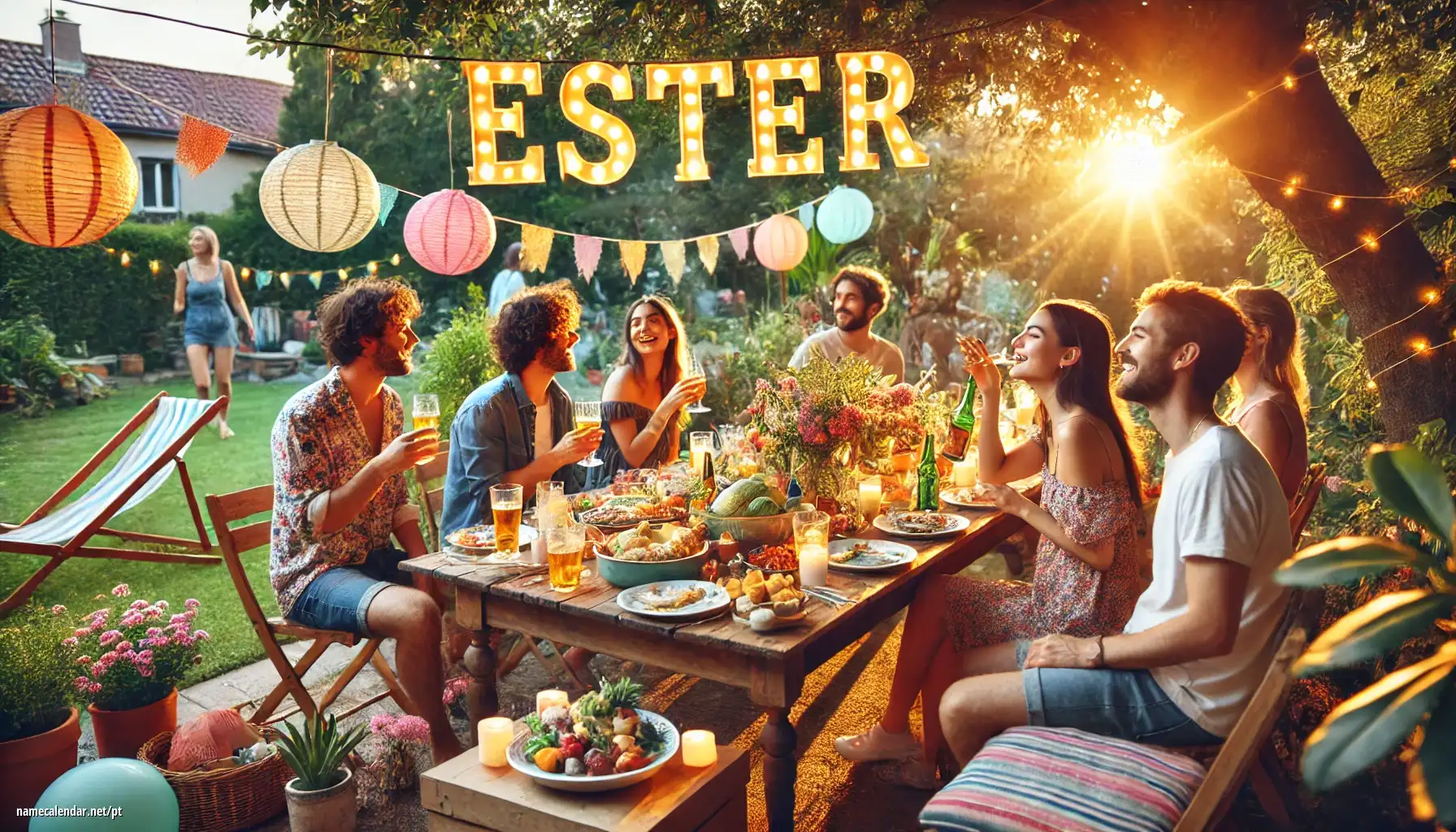 Celebração do dia do nome e nome - Ester