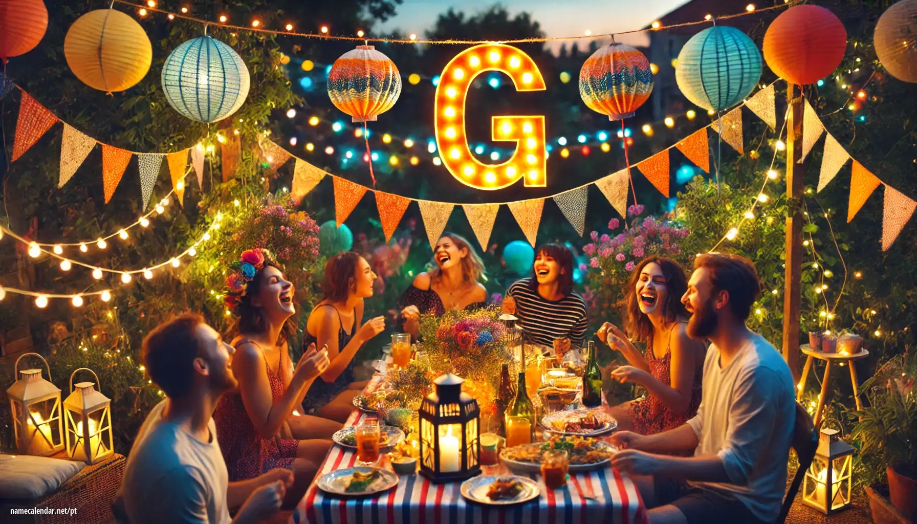 Celebração do dia do nome e nome - Gaston